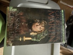 George R.R. Martin A Song of Ice and Fire 5-Book Set Game of Thrones READ DESC.