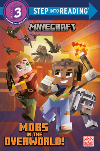 Mobs in the Overworld (Minecraft) (Step into Reading) – Paperback – GOOD