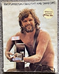 Kris Kristofferson “Sunlight And Shadows” Songbook Sheet Music 1972 VINTAGE