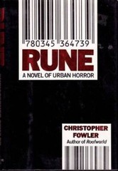 Rune – Hardcover By Fowler, Christopher – GOOD
