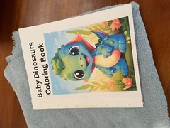 NEw Baby Dinosaur Coloring Book – Fun & 5. Spiral Bound Coloring Book