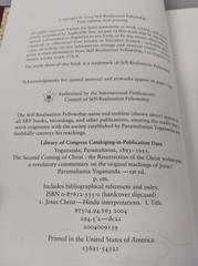 The Second Coming Of Christ Self-realization Fellowship Slip 2 Volumes