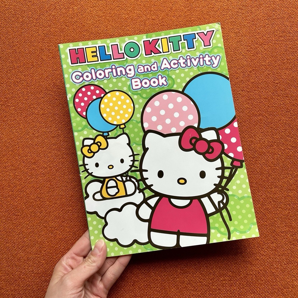 Unused 2011 Sanrio Hello Kitty Coloring & Activity Book Bendon Made In USA