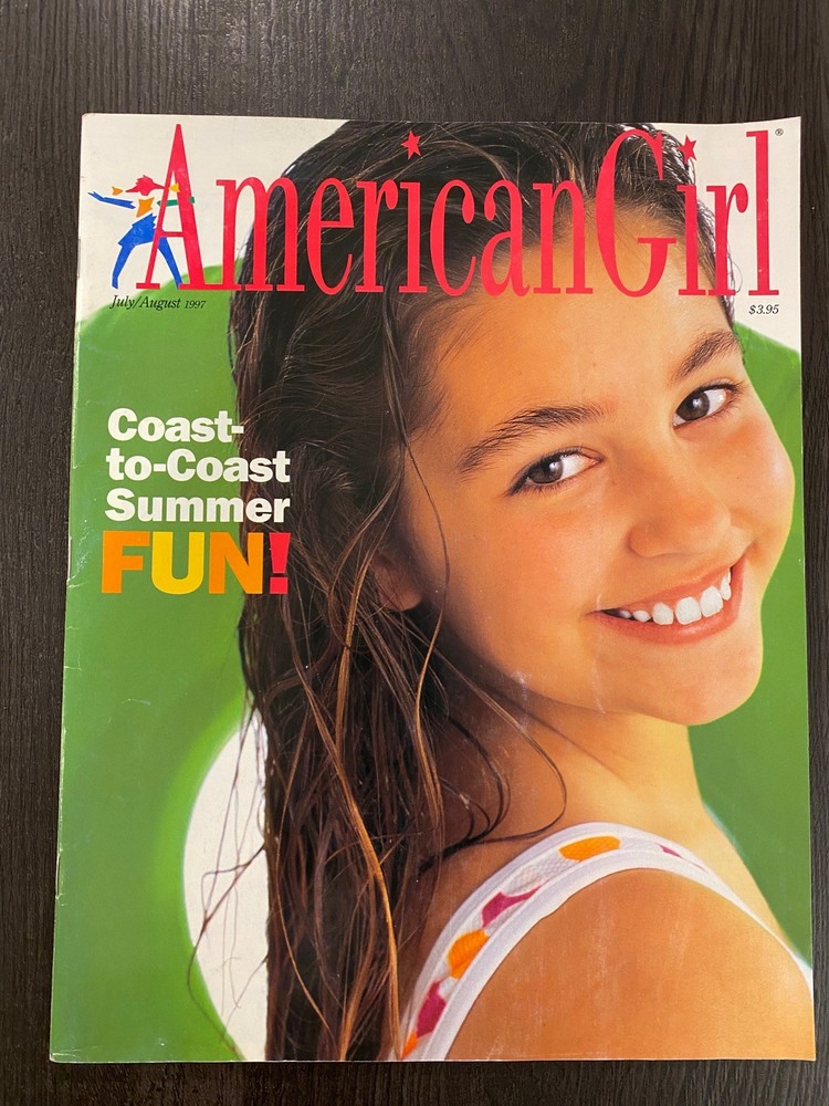 American Girl Magazine „July/August 1997 Issue” Paper Doll Insert Uncut Vintage