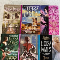 Lot of 6 Eloisa James Regency Historical Romance Avon Paperback Books