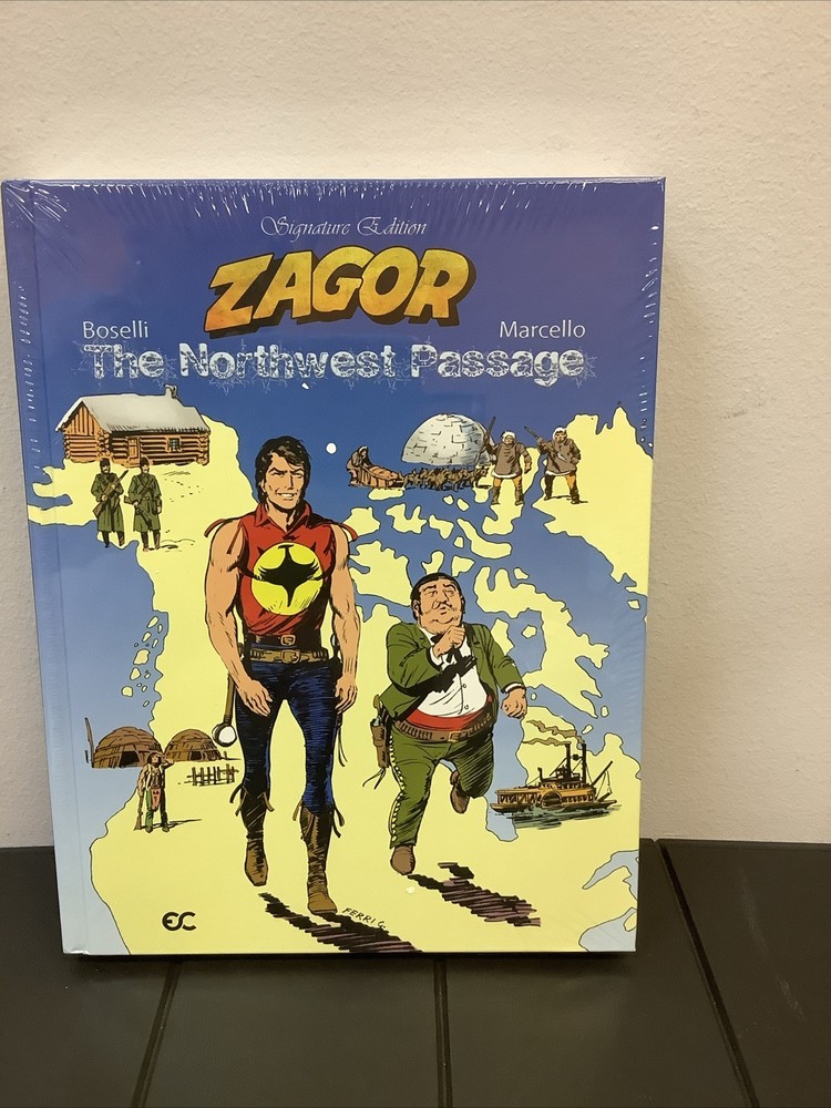 Zagor: The Northwest Passage (2025 Hardcover), Boselli, Marcello, Ferri