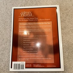 Story of the World Ser.: Story of the World Ancient Times Activity Book 1 3e