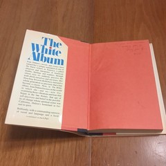 The White Album by Joan Didion – 1st Edition, 3rd Printing Hardcover.