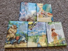 Lot 5 Vintage 1998 American Classics Collection Illustrated Mini Books