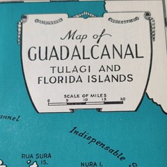 Random House Guadalcanal Diary Richard Tregaskis HC DJ Illustrated 1943