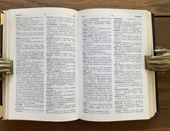 The New Little Oxford Dictionary Real Leather Made in England 1989