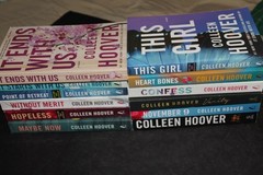 Lot of 12 Trade Paperbacks by Colleen Hoover