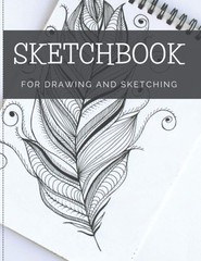 Blank Sketchbook for Drawing 100 Pages, AcidFree, 8″ x 11.5″ Size