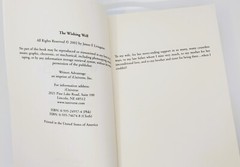 The Wishing Well by James E Livingston SIGNED Paperback *FINE CONDITION
