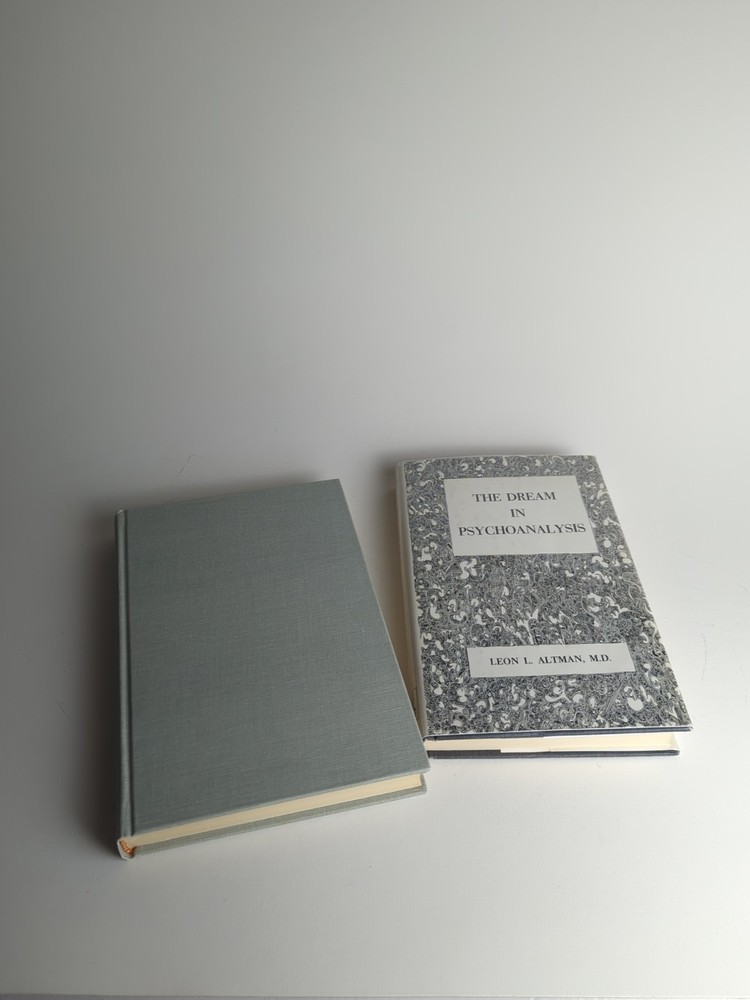 Lot 2 Psychoanalysis Dream Books Altman Dream in Psychoanalysis Grinstein Freud