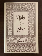 Night and Sleep by Jalal al-Din Rumi Maulana (1980, Trade Paperback)