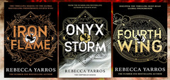 by Rebecca Yarros Fourthwing 3 Book Set BrandNew English Paperback Free Shipping