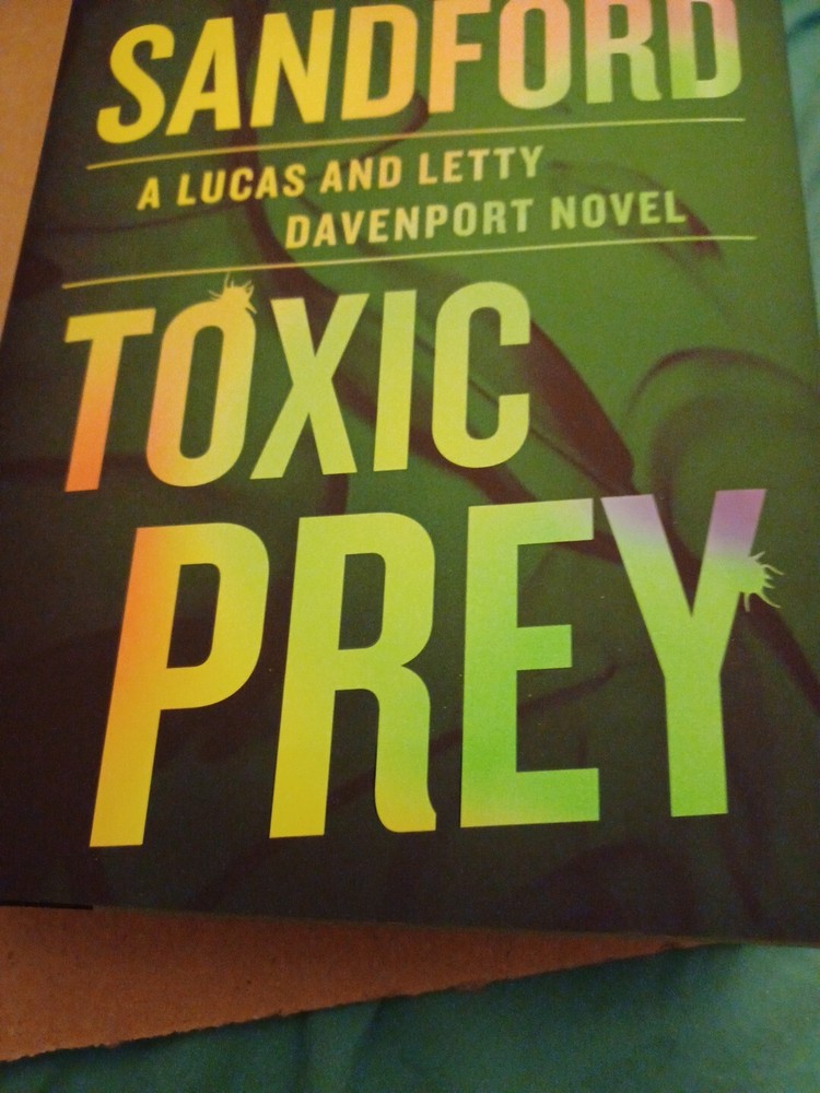 Toxic Prey by John Sandford (2024, Hardcover) A Prey Novel Ser.: