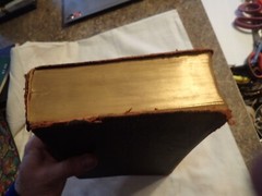 Vintage 1921 Nave’s Topical Bible Thumb INDEXED gilt edge