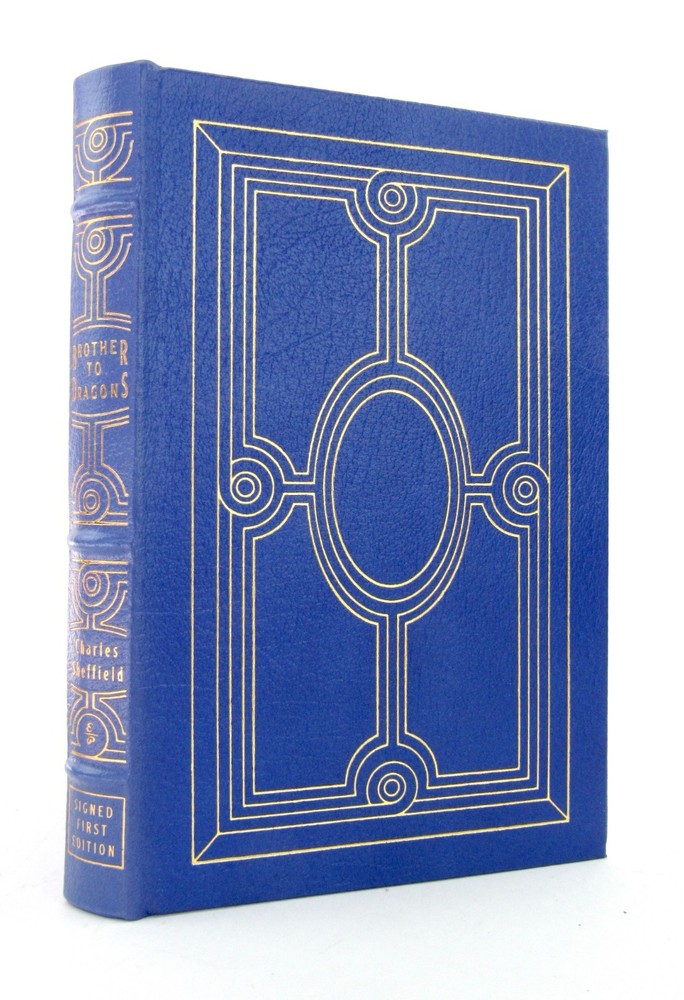 BROTHER TO DRAGONS Charles Sheffield Signed First Edition Easton Press Sci Fi VG