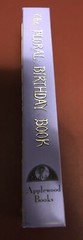 Applewood Bks.: Floral Birthday Book by William Foster (2000, Hardcover)