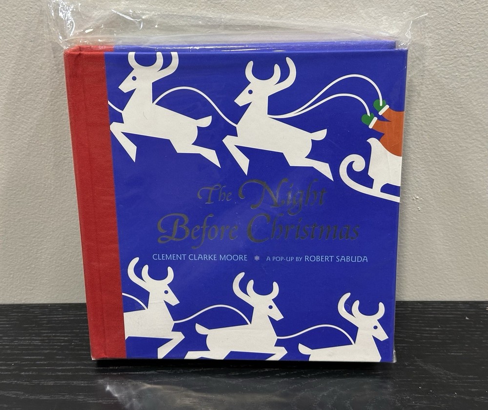 The Night Before Christmas: A Pop-Up by Robert Sabuda 2002 hard back
