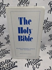 Vintage The Holy Bible Cassette Tape Set New Testament Scourby Audiobook