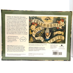 John Derian Artisan Puzzle: Friendship, Love, and Truth 1,000-Piece mini poster