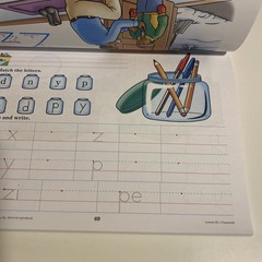 # Abeka Writing with Phonics K5 (Manuscript) Clean Pages Cut Back Cover.