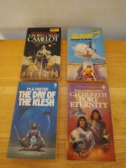 Vintage Sci-Fi Fantasy Daw Books Paperback Lot Of 10 – 1970s 1980s