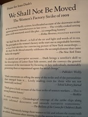 We Shall Not Be Moved The Womens Factory Strike Of 1909 By Joan Dash Book