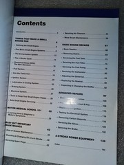 Small Engines & Outdoor Power Equipment Repair Guide Cool Springs Press 2014