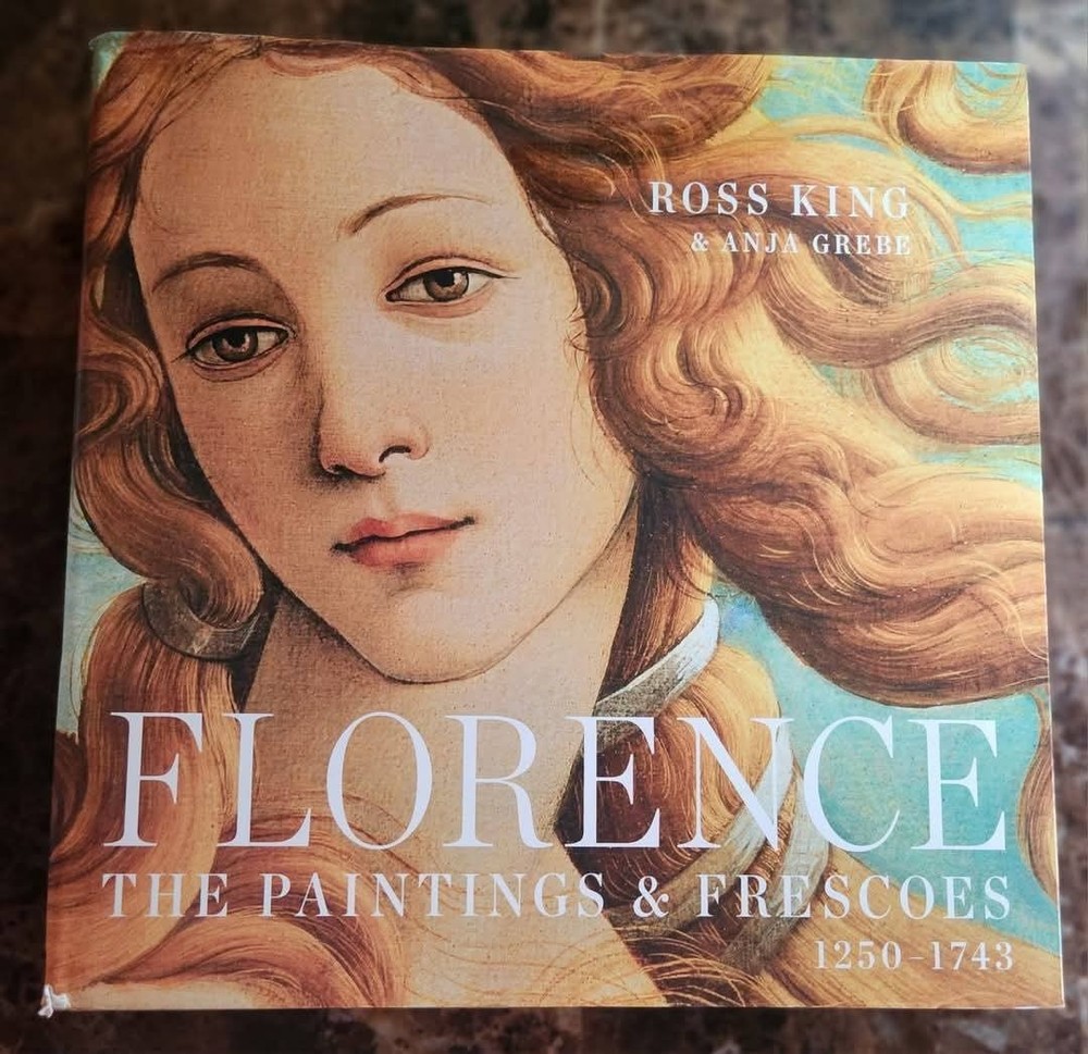 FLORENCE PAINTINGS AND FRESCOES 1250-1743 Hardcover Art Book Coffee King / Grebe