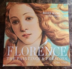 FLORENCE PAINTINGS AND FRESCOES 1250-1743 Hardcover Art Book Coffee King / Grebe