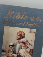 1948 Vtg Bible Homes & Families Mildred Edwards Christian Children Book Picture