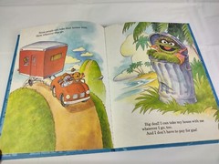 Vintage 1993 There’s No Place Like Home Book Sesame Street Book Club Golden CTW