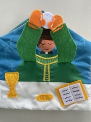 Catholic Mass Quiet Book for Toddlers & Preschoolers Interactive Cloth Book WOW!