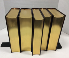 THE OXFORD COMPANION: LOT OF 5 EASTON PRESS LEATHER-BOUND HC