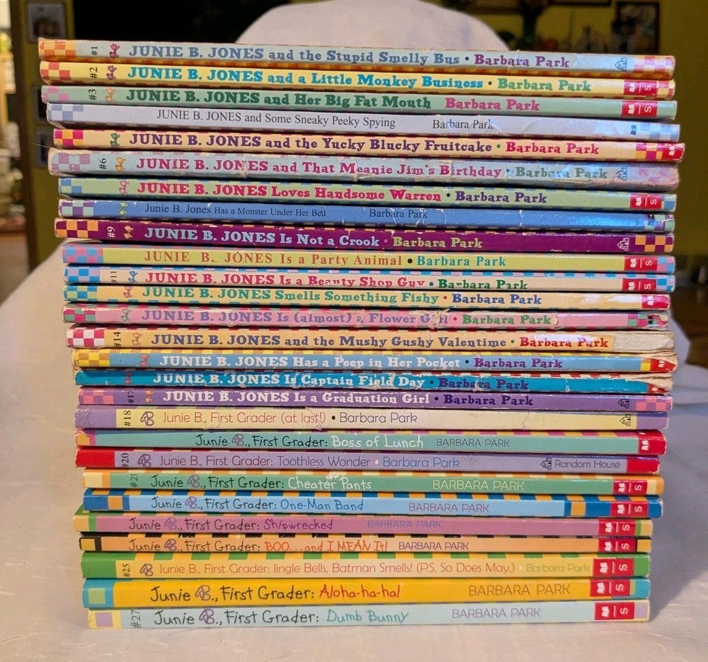 Junie B Jones Books Lot Of 27 Barbara Park 1 – 27 Set Chapter Series