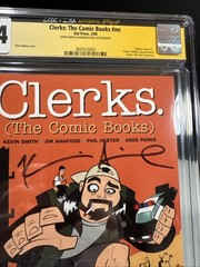Clerks – The Comic Books Signed By Kevin Smith TPB CGC Graded 9.4