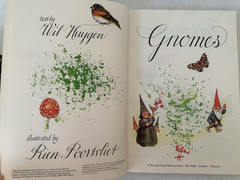 Gnomes Huygen Poortvliet 1979 1st PB printing art fairy fantasy VTG forest draw