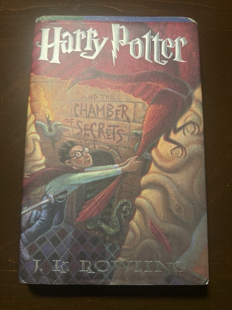 Harry Potter Ser.: Chamber of Secrets by J.K. Rowling, Hardcover, 1999, Illustr…