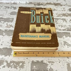 Vintage 1957 Buick Maintenance Chassis Body Service Manuals Lot 3 PB Canada