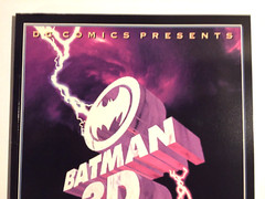 BATMAN 3-D~GRAPHIC NOVEL~John Byrne~With 3D Glasses~VINTAGE 1990~1ST PRINT~New