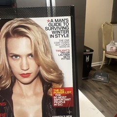 SEXY January Jones GQ Magazine November 2009 Taylor Lautner Twilight
