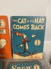 Lot of 8 Vintage Dr Seuss Books 50s-60s Varied Titles Two Large Versions READ
