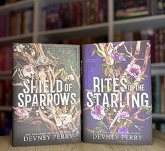 New Shield of Sparrows Rites of the Starling 1st Edition Deluxe Sprayed Edges