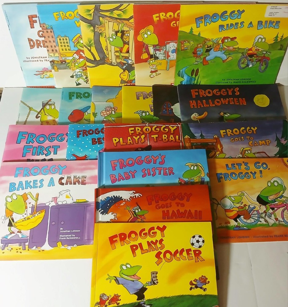 Lot of 20 FROGGY SERIES London Children Picture Book HOMESCHOOL teacher
