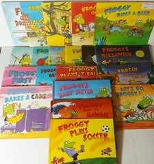 Lot of 20 FROGGY SERIES London Children Picture Book HOMESCHOOL teacher