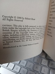 THE MAN IN THE GLASS BOOTH Robert Shaw 1968 Grove Press HB